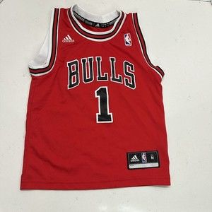Derrick Rose Adidas Chicago Bulls Jersey Youth Medium